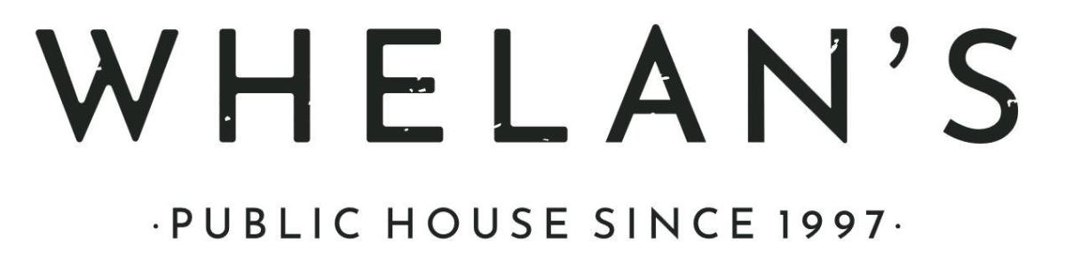 Logo of WHELAN'S